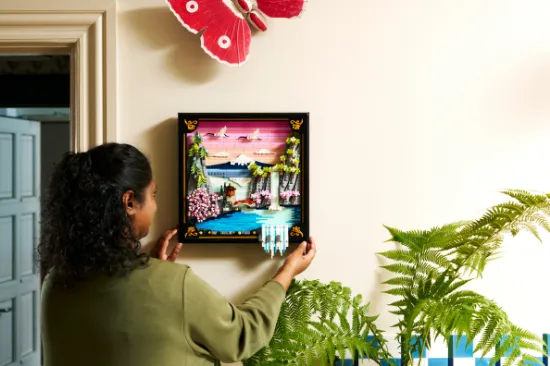 Picture of LEGO ART 31218 Japanese Cherry Blossom Landscape