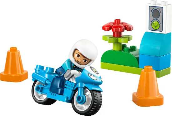 Picture of LEGO DUPLO 10471 Town Blue Police Motorcycle