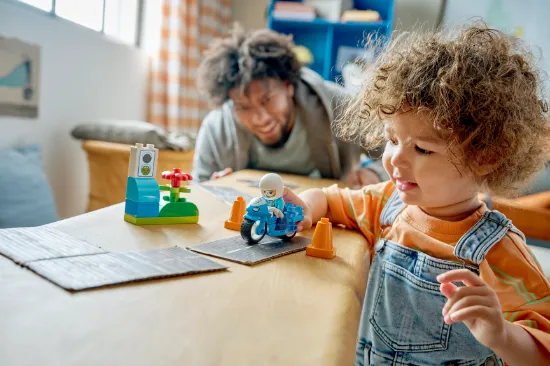 Picture of LEGO DUPLO 10471 Town Blue Police Motorcycle