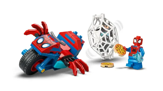 Picture of LEGO Marvel 11206 Spidey And His Amazing Friends Spidey on his Motorcycle vs. Rhino