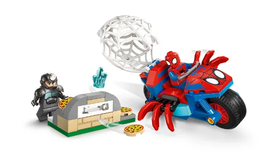 Picture of LEGO Marvel 11206 Spidey And His Amazing Friends Spidey on his Motorcycle vs. Rhino