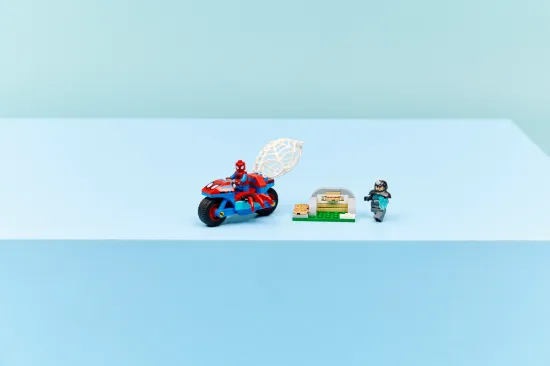 Picture of LEGO Marvel 11206 Spidey And His Amazing Friends Spidey on his Motorcycle vs. Rhino