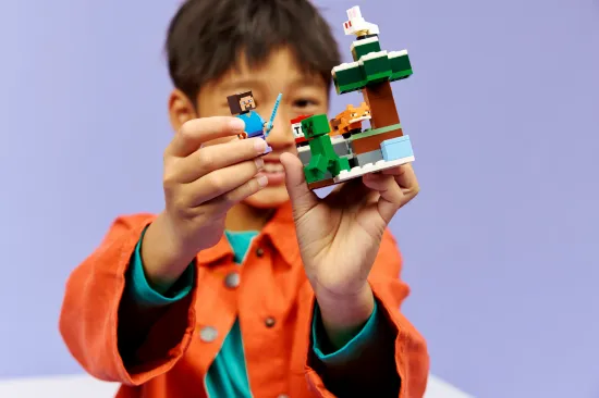 Picture of LEGO Minecraft 21583 Steve’s Taiga Adventure