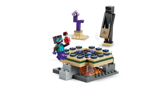 Picture of LEGO Minecraft 21584 Nether & End Portal Journey