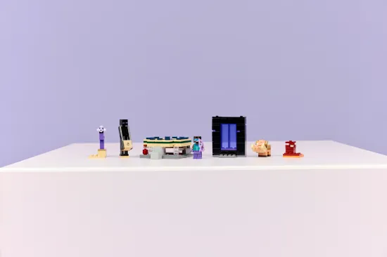 Picture of LEGO Minecraft 21584 Nether & End Portal Journey