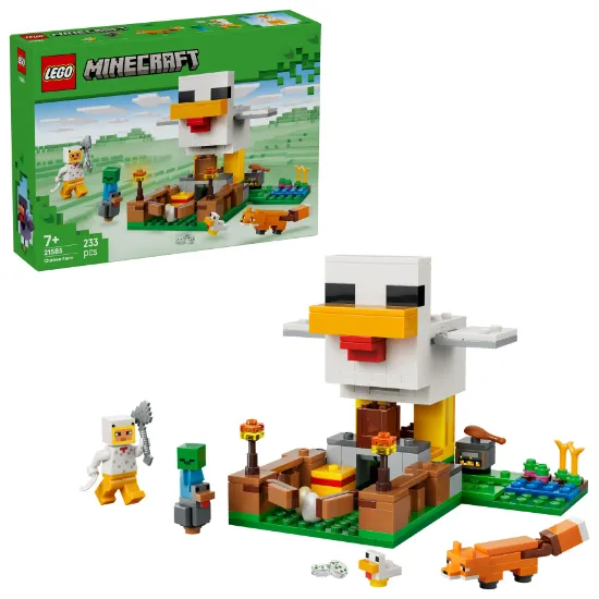 Picture of LEGO Minecraft 21585 Chicken Farm