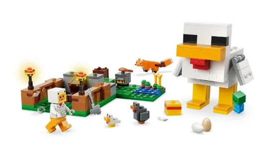 Picture of LEGO Minecraft 21585 Chicken Farm