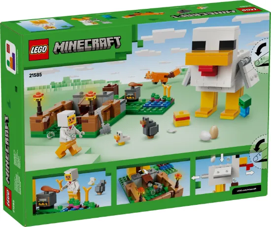 Picture of LEGO Minecraft 21585 Chicken Farm