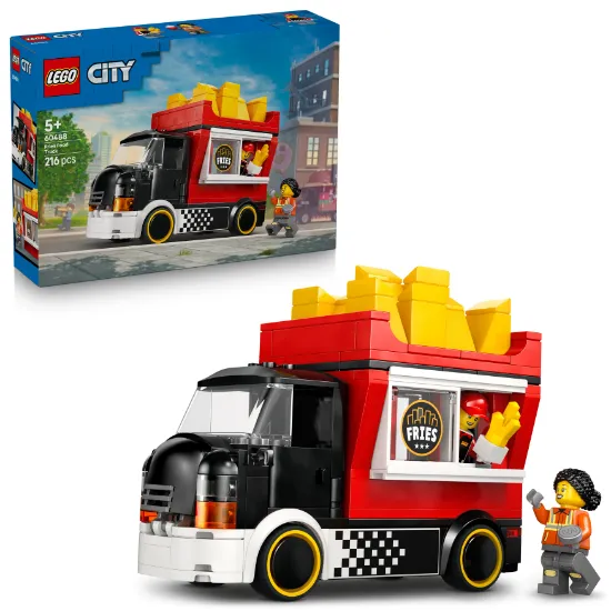 LEGO City 60488 Fries Food Truck Vehicle package