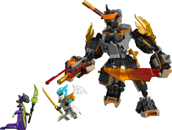 Picture of LEGO NINJAGO 71854 Cole’s Mission Mech & Dragon Zane