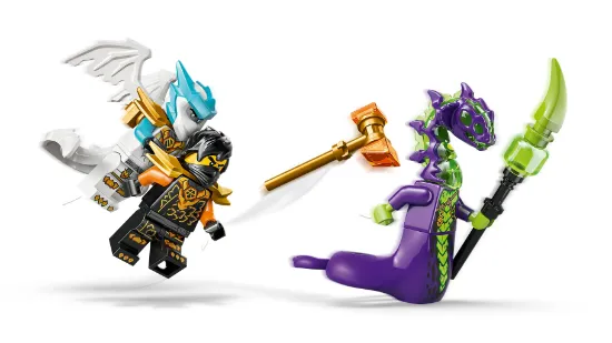 Picture of LEGO NINJAGO 71854 Cole’s Mission Mech & Dragon Zane