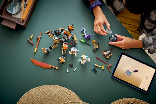 Picture of LEGO NINJAGO 71854 Cole’s Mission Mech & Dragon Zane