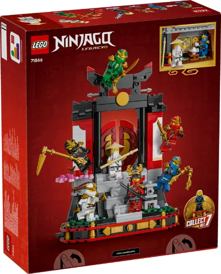 Picture of LEGO NINJAGO 71866 Ninja Character Display 15th Anniversary