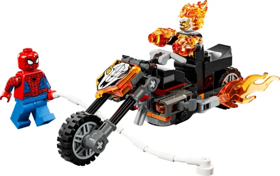 Picture of LEGO MARVEL 76335 Spider-Man vs. Ghost Rider Motorcycle
