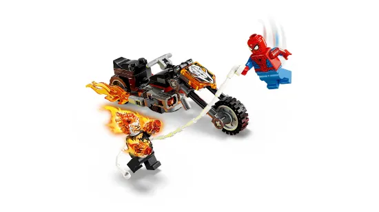 Picture of LEGO MARVEL 76335 Spider-Man vs. Ghost Rider Motorcycle