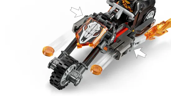 Picture of LEGO MARVEL 76335 Spider-Man vs. Ghost Rider Motorcycle
