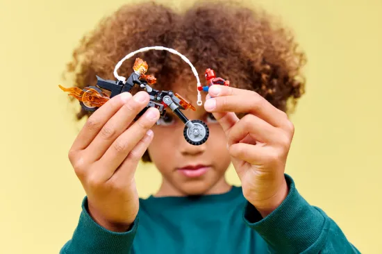 Picture of LEGO MARVEL 76335 Spider-Man vs. Ghost Rider Motorcycle