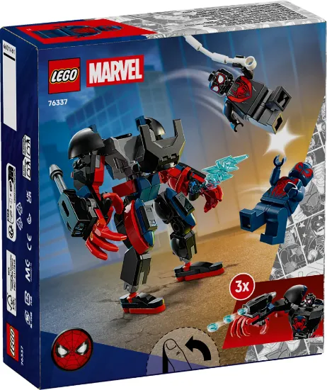 Picture of LEGO MARVEL 76337 Miles Morales Mech vs. Spider-Man 2099