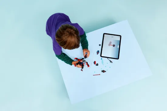 Picture of LEGO MARVEL 76337 Miles Morales Mech vs. Spider-Man 2099