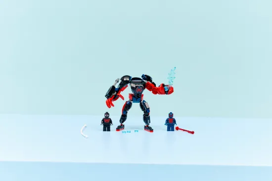 Picture of LEGO MARVEL 76337 Miles Morales Mech vs. Spider-Man 2099