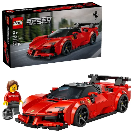 LEGO Speed Champions 77254 Ferrari SF90 XX Stradale Sports Car Vehicle package