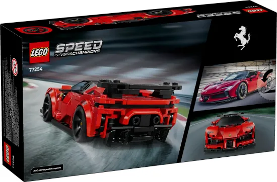 LEGO Speed Champions 77254 Ferrari SF90 XX Stradale Sports Car Vehicle package