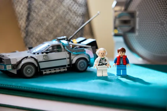 Picture of LEGO Speed Champions 77256 Time Machine from Back to the Future