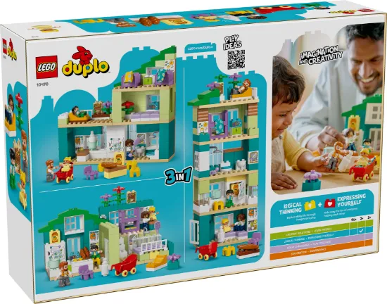Picture of LEGO DUPLO 10470 Town 3 in 1 Modern Family House with Figures