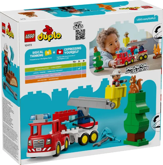 Picture of LEGO DUPLO 10473 Town Fire Truck with Hose and Firefighter
