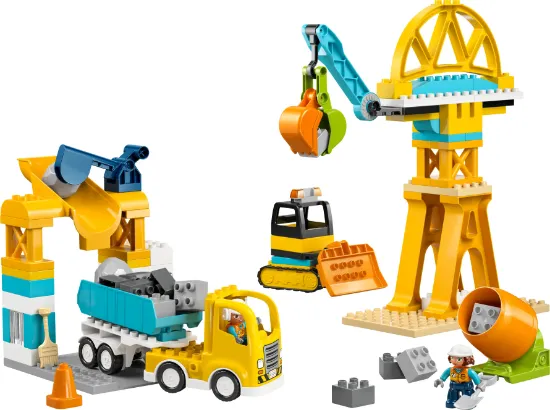 Picture of LEGO DUPLO 10476 Town 3 in 1 Construction Site and Vehicles