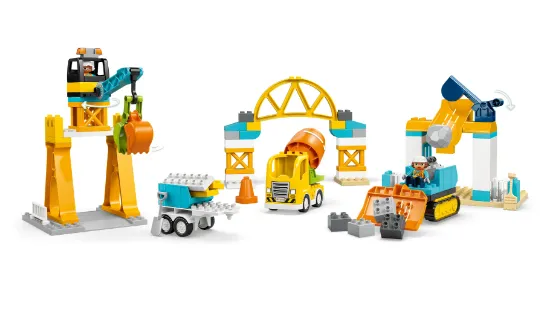Picture of LEGO DUPLO 10476 Town 3 in 1 Construction Site and Vehicles