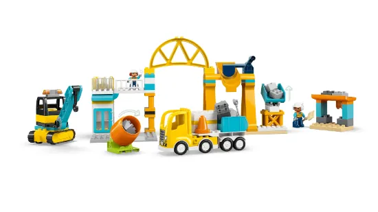 Picture of LEGO DUPLO 10476 Town 3 in 1 Construction Site and Vehicles