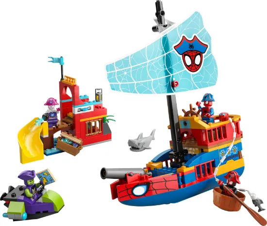 Picture of LEGO Marvel 11208 Spidey And His Amazing Friends Team Spidey Pirate Ship