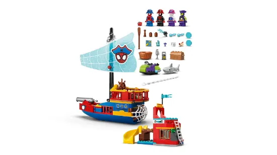 Picture of LEGO Marvel 11208 Spidey And His Amazing Friends Team Spidey Pirate Ship
