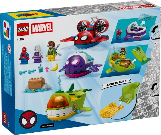 Picture of LEGO Marvel 11207 Spidey  And His Amazing Friends Spidey: Underwater Vehicles