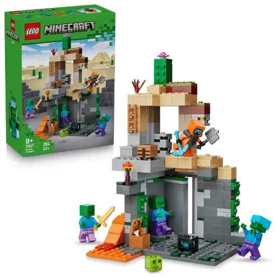 Picture of LEGO Minecraft 21587 Zombie Dungeon