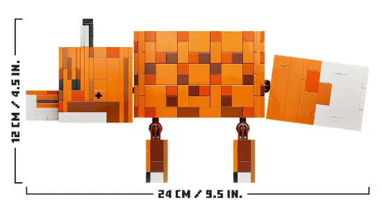 Picture of LEGO Minecraft 21588 The Fox