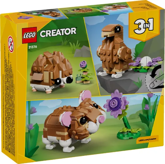 Picture of LEGO Creator 31376 Cute Hamster with a Flower