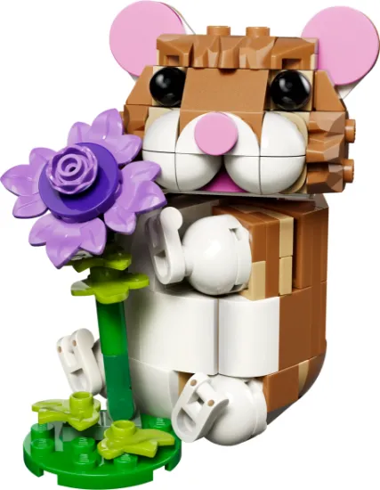 Picture of LEGO Creator 31376 Cute Hamster with a Flower