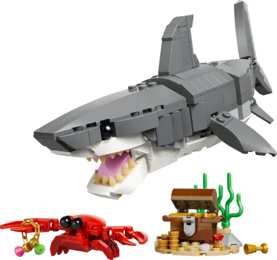 Picture of LEGO Creator 31381 Fierce Shark with a Treasure Chest