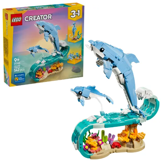 Picture of LEGO Creator 31385 Sea Animals: Beautiful Dolphins