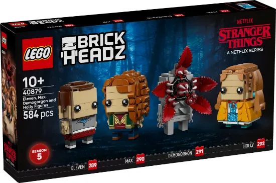 Picture of LEGO  BrickHeadz 40879 Stranger Things: Eleven, Max, Demogorgon and Holly Figures