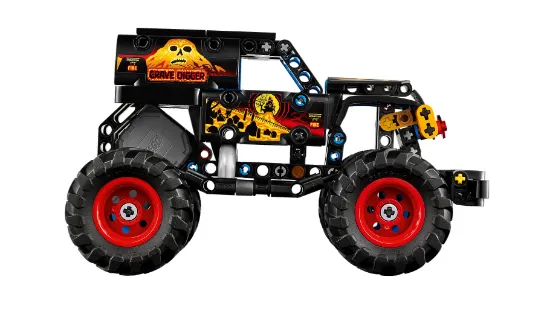 Picture of LEGO Technic 42219 Monster Jam™ Grave Digger™ Fire and Ice