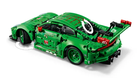 LEGO Technic 42224 Porsche 911 GT3 R REXY AO Racing Car 42224 Vehicle