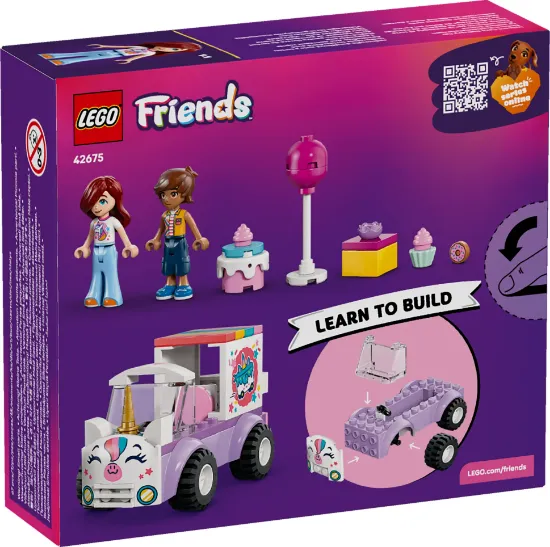 Picture of LEGO Friends 42675 Unicorn Cake Delivery Car