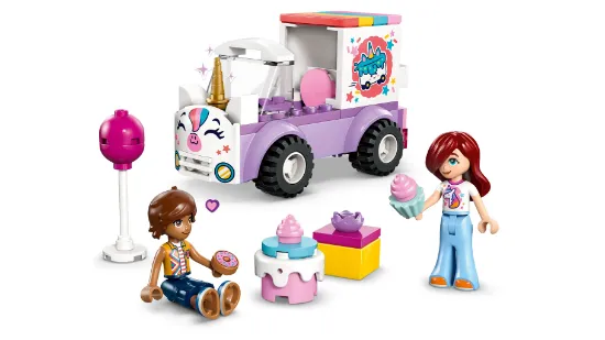Picture of LEGO Friends 42675 Unicorn Cake Delivery Car