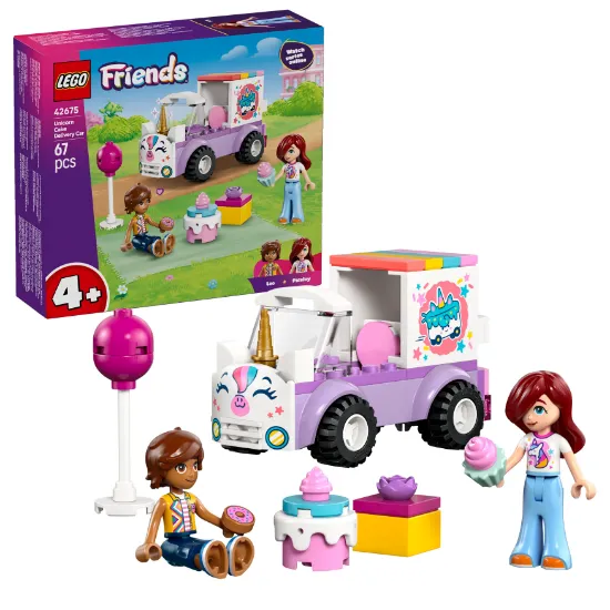 Picture of LEGO Friends 42675 Unicorn Cake Delivery Car