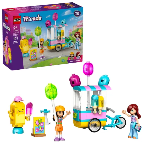 Picture of LEGO Friends 42692 Ice Cream & Balloon Stand