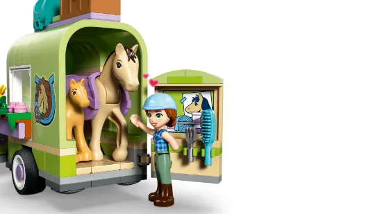 Picture of LEGO Friends 42695 Horse & Baby Foal Trailer