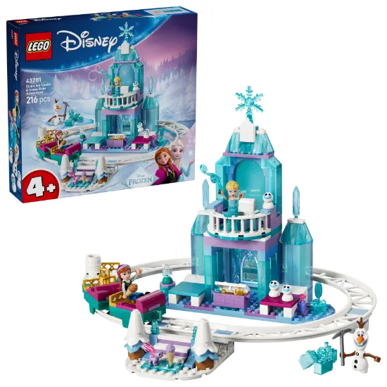 Picture of LEGO Disney 43281 Frozen Elsa’s Ice Castle & Snow Ride Adventure